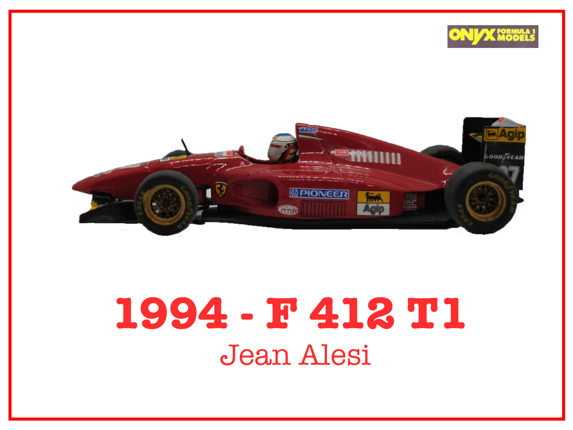 Immagine Ferrari F 412 T1 Jean Alesi
